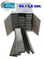 GÜDE - Agrafe 40 mm pour cloueuse Larg 5,8 mm - lot de 2500 GÜDE - Agrafe 40 mm pour cloueuse Larg 5,8 mm - lot de 2500