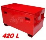 Coffre de chantier ACIER verrouillable - 420 Litres