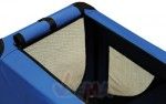 Niche de transport chien - chat - bleu - XL 810 x 584 x 584  mm