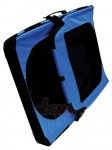 Niche de transport chien - chat - bleu - XL 810 x 584 x 584  mm