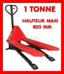 Transpalette &eacute;l&eacute;vateur &agrave; ciseau - 1 T