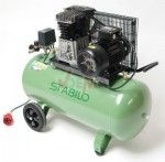 Set - Compresseur bi-cylindre 380 V + Cabine de sablage 340 L Set - Compresseur bi-cylindre 380 V + Cabine de sablage 340 L