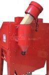 SET - Compresseur G&Uuml;DE bi-cylindre 230 V + Cabine de sablage 340 L