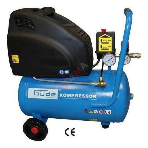 Compresseur 24 l mono-cylindre 210/8/24 - 230 V sans entretien Compresseur 24 l mono-cylindre 210/8/24 - 230 V sans entretien