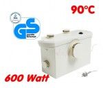Pompe de relevage eaux us&eacute;es installation sanitaire - 3 sorties HA600