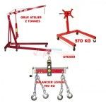 Set - Support Moteur 570 kg + Grue 2 T - Balancier 750 kg