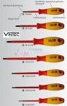 Lot de 7 tournevis isol&eacute;s antid&eacute;rapant VDE - VINTEC