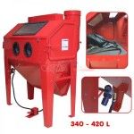 Cabine de sablage professionnelle - 340/420 L - GR 3 Cabine de sablage professionnelle - 340/420 L - GR 3