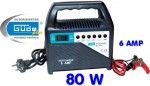 Chargeur de batterie auto-moto 6 V 12 V - 6 A - Garantie 2 ans Chargeur de batterie auto-moto 6 V 12 V - 6 A - Garantie 2 ans