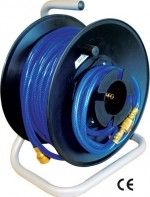 Enrouleur tuyau air comprim&eacute; 20 m &Oslash; 11 x 6 - tuyau renforc&eacute; -