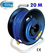 G&Uuml;DE - Enrouleur tuyau air comprim&eacute; - 20 m