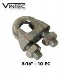 VINTEC - Serre cable 5/16" - 10 pc