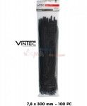 VINTEC -  Collier rylsan 7,8 x 300 mm - 100 pc