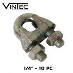 VINTEC - Serre cable 1/4"- 10 PC