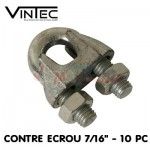 VINTEC -  Serre cable 7/16" - 10 PC