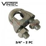 VINTEC - Serre cable - 3/4" - 2 PC VINTEC - Serre cable - 3/4" - 2 PC