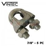 VINTEC - Serre cable  7/8"- 5 PC