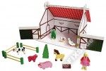 Ferme en bois avec accessoires