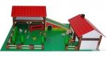 Grande ferme bois et plastique avec animaux et accessoires Grande ferme bois et plastique avec animaux et accessoires
