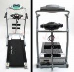 Tapis roulant &eacute;lectronique avec entrainement musculaire et massage