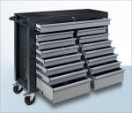 Servante atelier vide XXL - 15 tiroirs - 1250 x 410 x 1010 mm Servante atelier vide XXL - 15 tiroirs - 1250 x 410 x 1010 mm