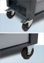 Servante atelier vide XXL - 15 tiroirs - 1250 x 410 x 1010 mm Servante atelier vide XXL - 15 tiroirs - 1250 x 410 x 1010 mm