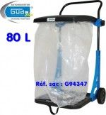 GÜDE - Poubelle mobile de jardin GA80F - 80 L GÜDE - Poubelle mobile de jardin GA80F - 80 L