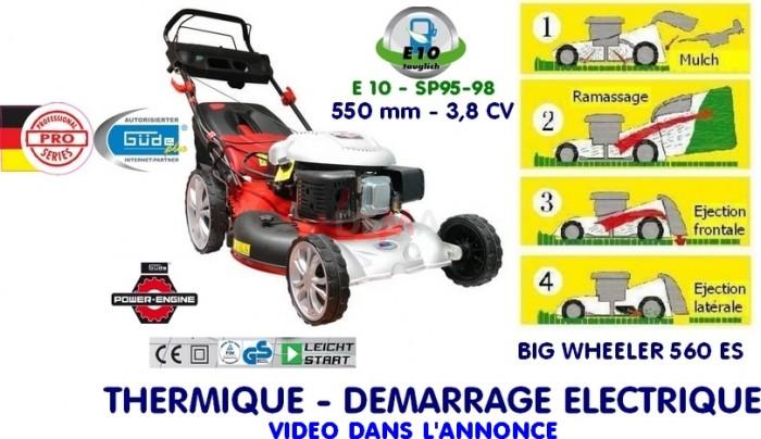 comment demarrer tondeuse thermique