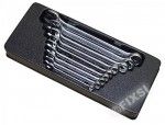 Module 9 cl&eacute;s mixtes professionnelle - Chrome Vanadium de 8 &agrave; 22 mm -