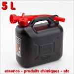 Jerrican essence - gaz oil - produits chimiques - 5 L Jerrican essence - gaz oil - produits chimiques - 5 L