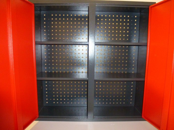 Armoire d'atelier murale suspendue 2 portes Mobilier d'atelier