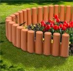Bordure - bordurette de jardin plastique 2700 mm flexible - 10 pc Bordure - bordurette de jardin plastique 2700 mm flexible - 10 pc