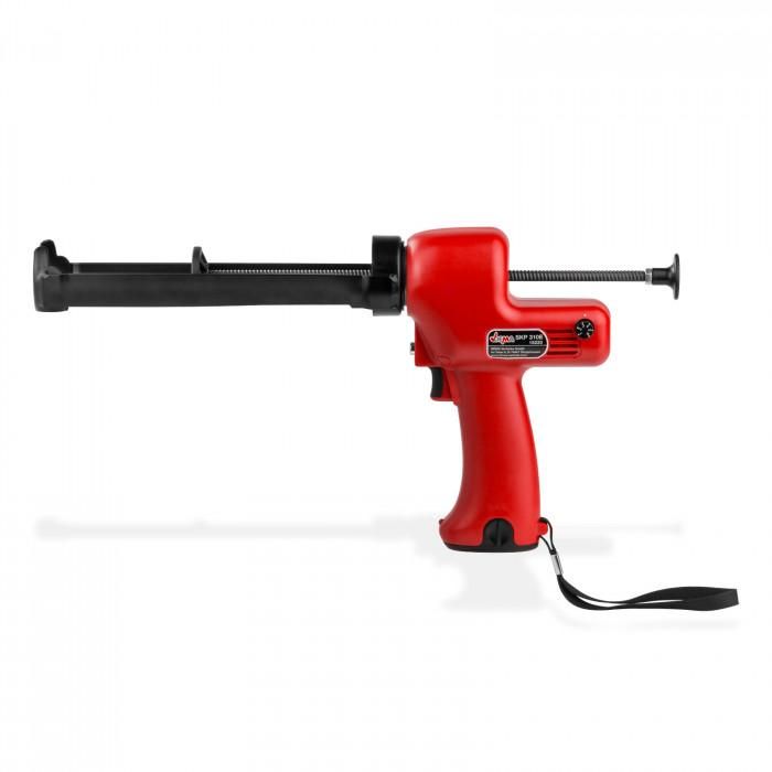 Pistolet &agrave; piles silicone 6 V interrupteur s&eacute;curit&eacute; pression 150 KGF