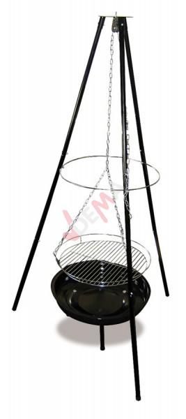 barbecue charbon suspendu