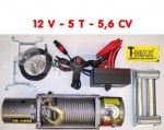 Treuil T-MAX 5 Tonnes- 12 V 5,6 CV - Treuil T-MAX 5 Tonnes- 12 V 5,6 CV -