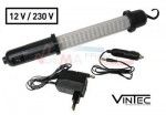 VINTEC - Baladeuse à accu - "ULTRA LUMINEUSE" - 60 LED VINTEC - Baladeuse à accu - "ULTRA LUMINEUSE" - 60 LED