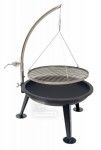 VINTEC - Barbecue suspendu - en fonte acier - diam 550 mm