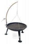 VINTEC - Barbecue suspendu - en fonte acier - diam 550 mm