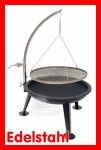 VINTEC - Barbecue suspendu - en fonte acier - diam 550 mm