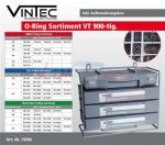 VINTEC - Assortiment de joints toriques - 900 pi&egrave;ces
