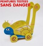 Déambulateur bois escargot - apprentissage de la marche Déambulateur bois escargot - apprentissage de la marche