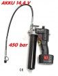 Pompe à graisse - avec accus 14,4 V - 1700mAH Pompe à graisse - avec accus 14,4 V - 1700mAH