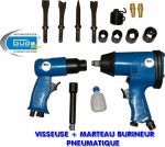 Visseuse &agrave; choc pneumatique marteau-burineur + access garantie 2 ans