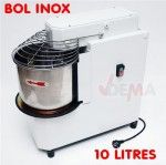 Pétrin professionnel - Bol inox - 10 litres Pétrin professionnel - Bol inox - 10 litres