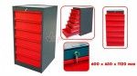 Armoire - servante - 6 tiroirs - 600 x 630 x 1120 mm