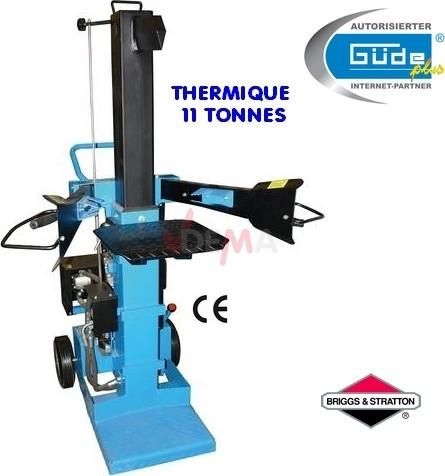 Fendeuse de buches fendeur sans plomb 11 T moteur B&S garantie 2 ans Fendeuse de buches fendeur sans plomb 11 T moteur B&S garantie 2 ans