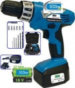 GÜDE - Perceuse visseuse accu LI-ION 18 V 1,3Ah garantie 2 ans GÜDE - Perceuse visseuse accu LI-ION 18 V 1,3Ah garantie 2 ans