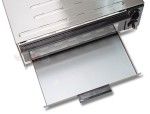 Four à Pizza INOX - Avec plaque de pierre - 1500 W - 18 L Four à Pizza INOX - Avec plaque de pierre - 1500 W - 18 L