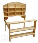 Etagère marchande et caisse enregistreuse + accessoires Etagère marchande et caisse enregistreuse + accessoires