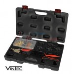 Pince à sertir + pince a dénuder avec accessoires CW 281-VINTEC